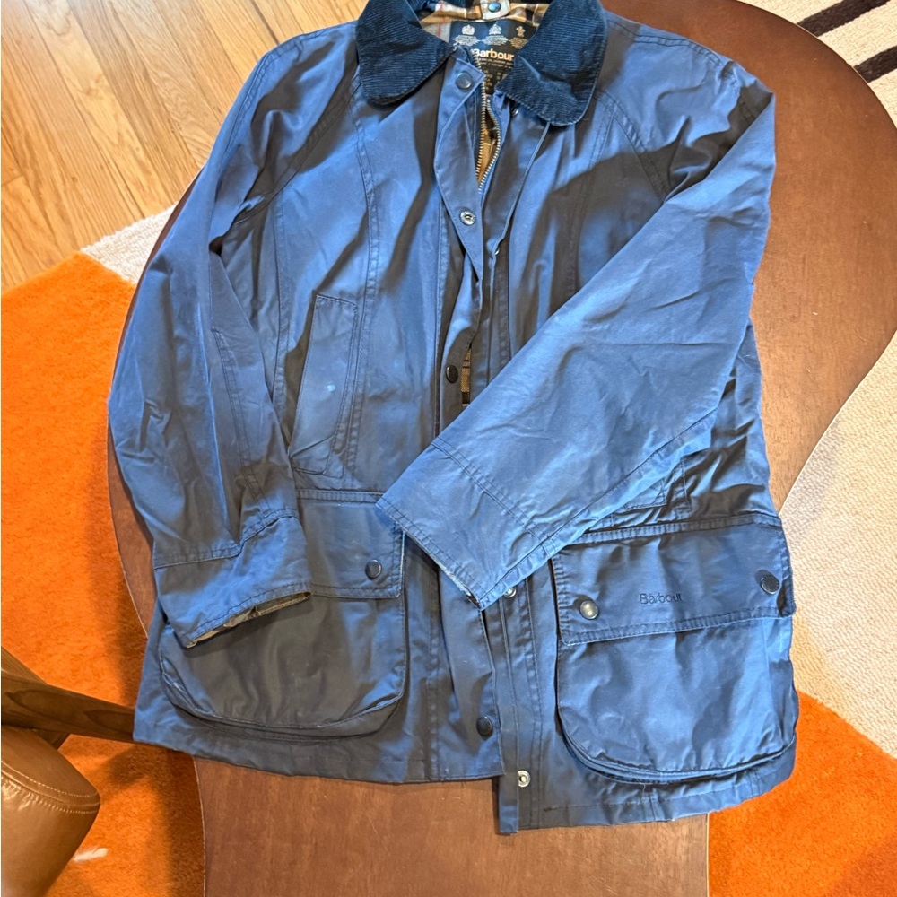 Women’s Navy Barbour Beadnell Jacket